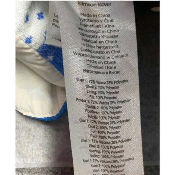 NWT Krimson Klover Carving Insulated Skirt Women's Medium MSRP$149 Blue - Picture 10 of 17